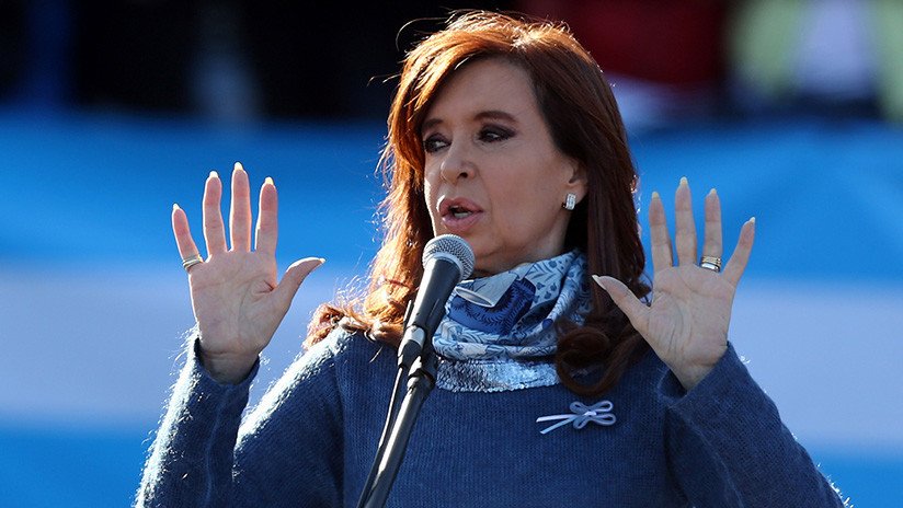 Cristina Fernández de Kirchner: "Encabezo la lista negra de Mauricio Macri"
