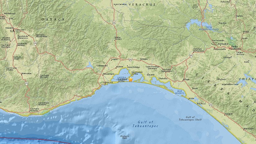 Se registra un sismo de magnitud 5,3 en México