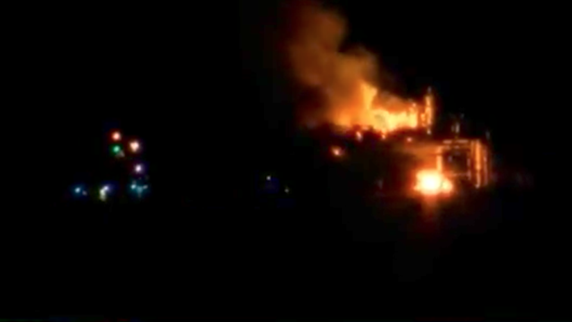 EE.UU.: Una explosión en una plataforma petrolera de Luisiana (VIDEO)