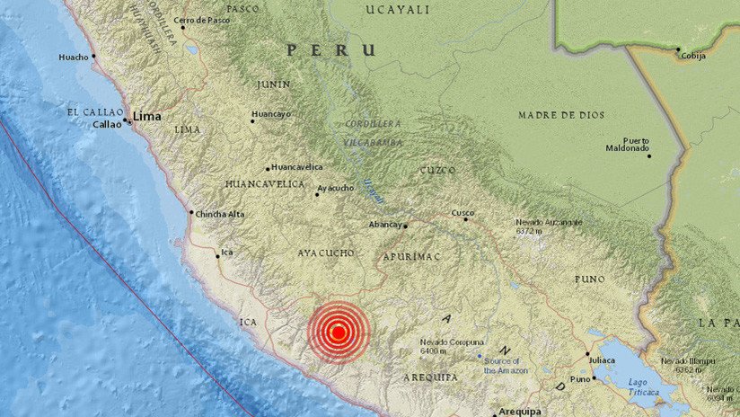 Se registra un terremoto de magnitud 5,2 en Perú