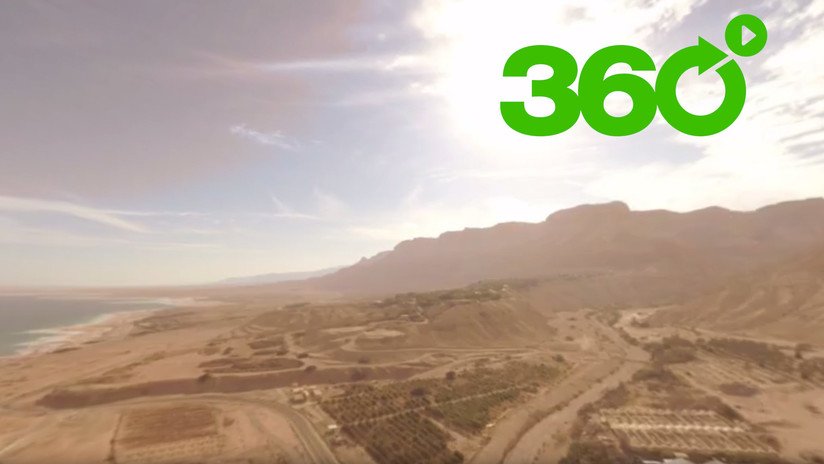 El mar Muerto está muy 'vivo': Descubra la octava maravilla del mundo con este video en 360º de RT