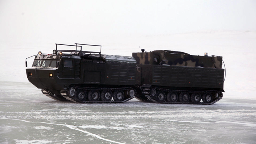 Pan todoterreno: Rusia finaliza unas pruebas de maquinaria militar auxiliar para el Ártico (fotos)