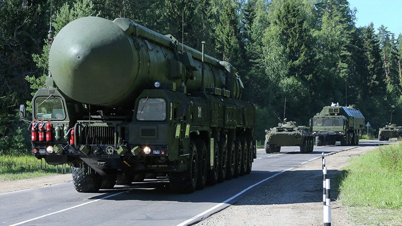 Rusia realiza un ensayo con sus Fuerzas Nucleares Estratégicas