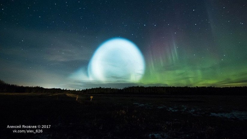 VIDEO: Una gran esfera brillante iluminó el cielo en Siberia