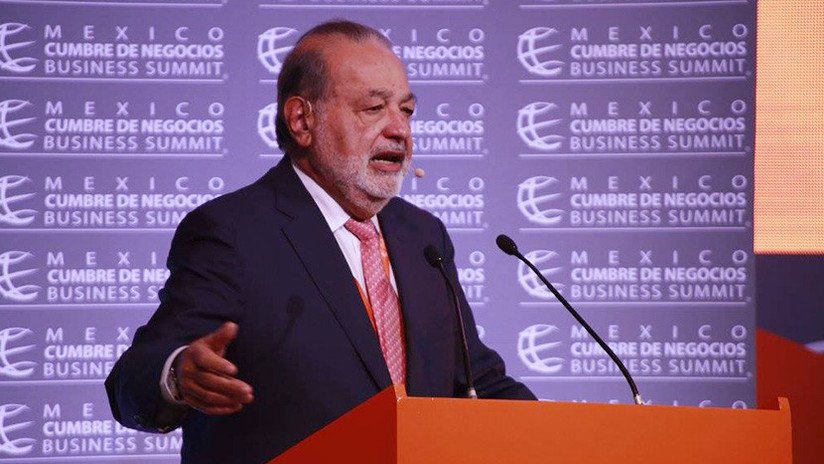 El multimillonario Carlos Slim anuncia una propuesta para combatir la pobreza