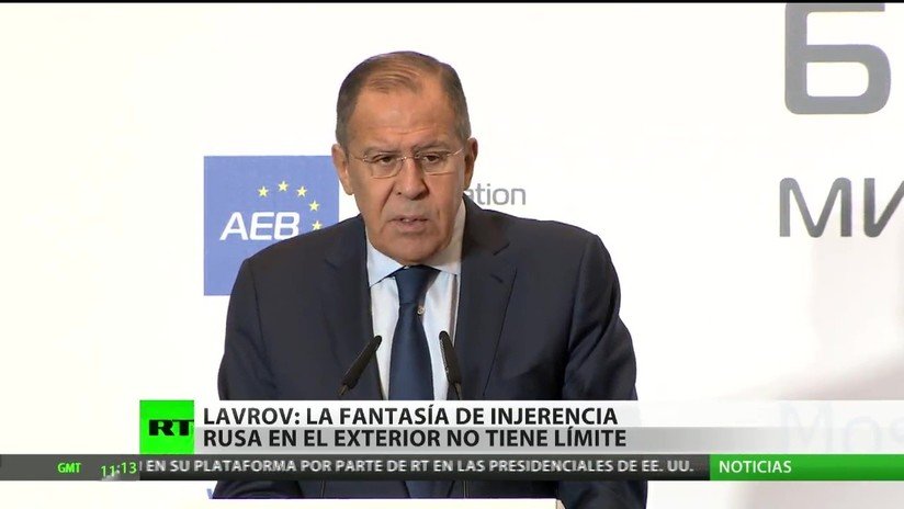 Lavrov: "La Fantasía De La Injerencia Rusa En El Exterior No Tiene ...