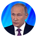 Vladímir Putin, presidente de Rusia