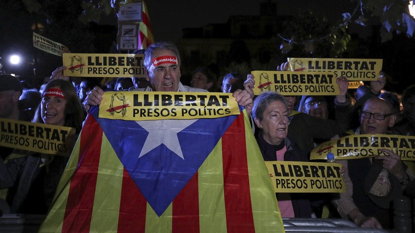VIDEO: Arranca una manifestación independentista en Barcelona