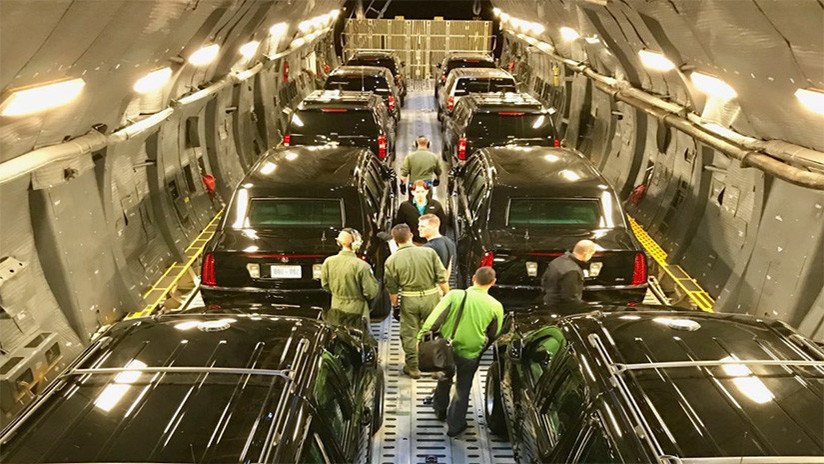 Todos los coches del presidente: El Servicio Secreto de EE.UU. revela cómo transportan los vehículos