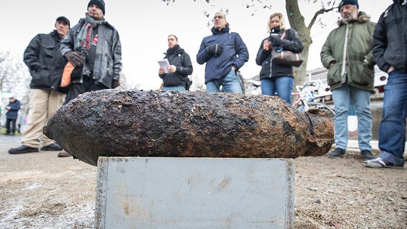 FOTO: Un alemán denunció que había una bomba en su jardín (pero la Policía encontró otra cosa)