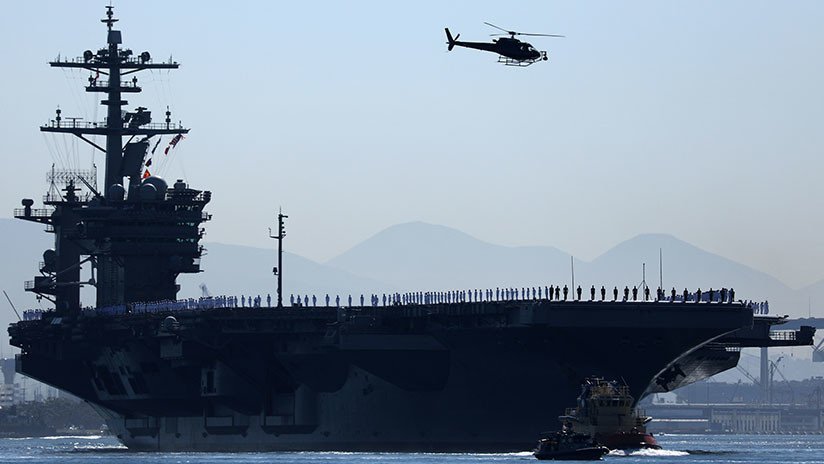 Tres portaviones de EE.UU. cumplirán ejercicios en el Pacífico mientras Trump visita Asia