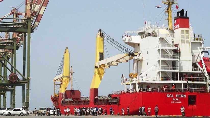Arabia Saudita pone fin al bloqueo del puerto yemení de Adén