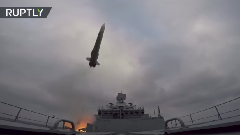Lanzamiento de misiles: La fragata rusa Admiral Makárov concluye sus maniobras en el Báltico (VIDEO)