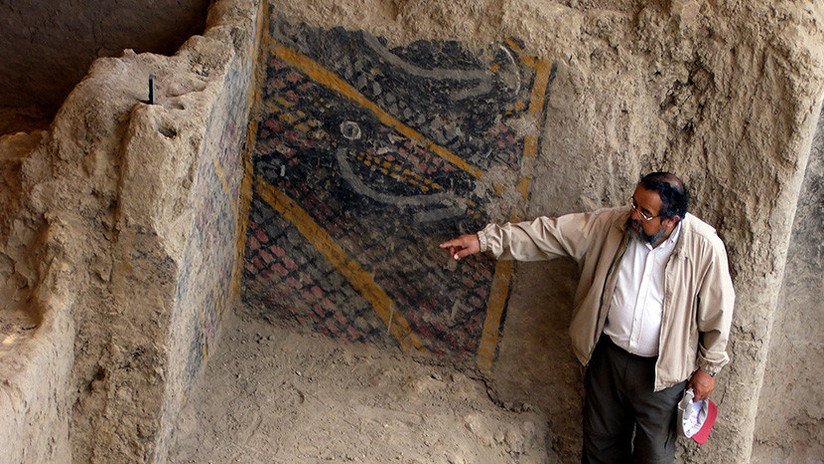 VIDEO: Mural de más de 4.000 años de antigüedad queda arrasado por un incendio en Perú