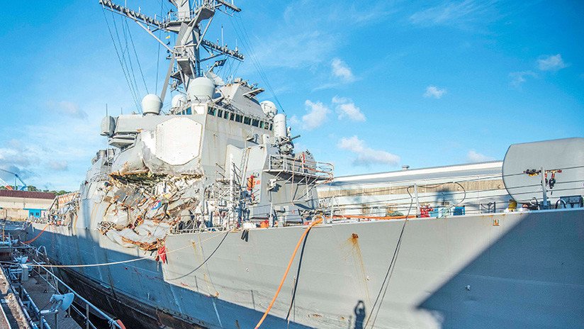 "¡Mamá, llama al Pentágono, todo se ha roto!": Los accidentes dañan la imagen de la Marina de EE.UU.