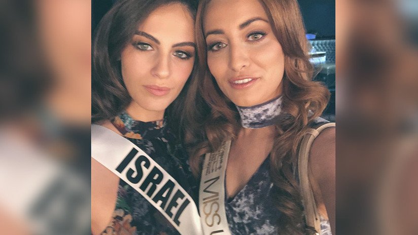 Miss Irak y Miss Israel se hacen un selfi de paz y desatan una guerra en las redes