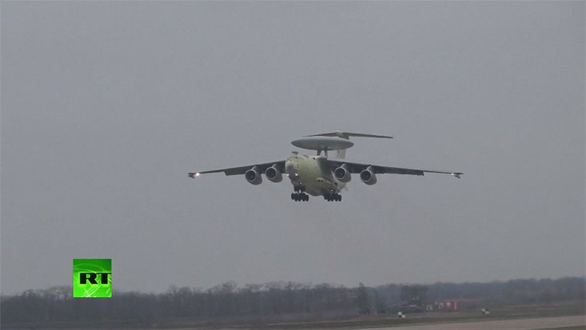VIDEO: Levanta el vuelo el "radar volante" ruso capaz de detectar cazas furtivos