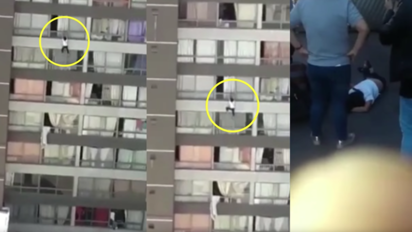 Chile: Ciudadano haitiano salva la vida de una mujer que se tiró de un noveno piso (VIDEO)