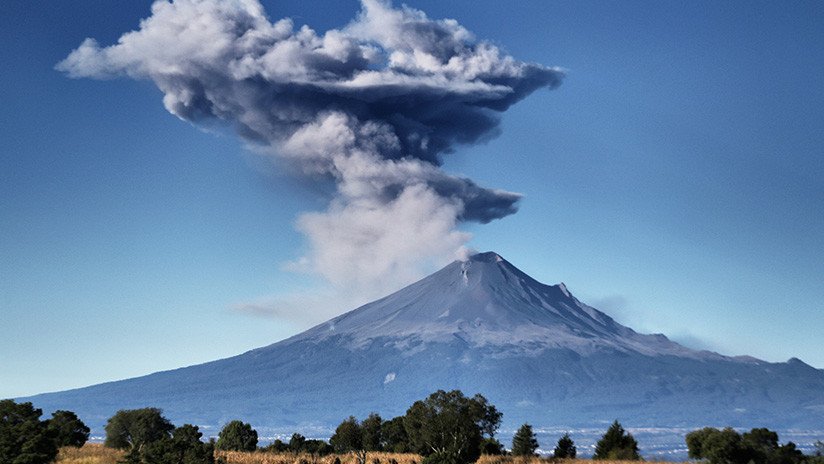 México: El volcán Popocatépetl alcanza su actividad más intensa desde 2013 (VIDEO)