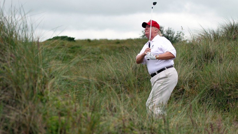 "Jugaré al golf rapidito": Redes se mofan de las actividades de Trump en el Día de Acción de Gracias