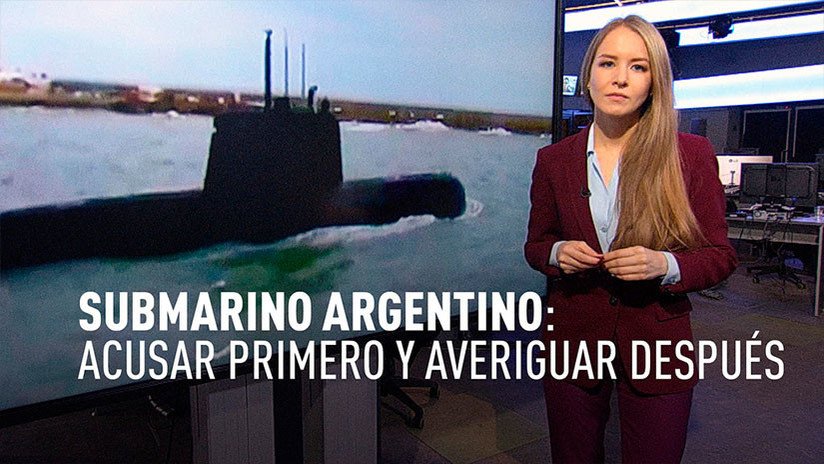 El submarino desaparecido: Acusar primero y averiguar después