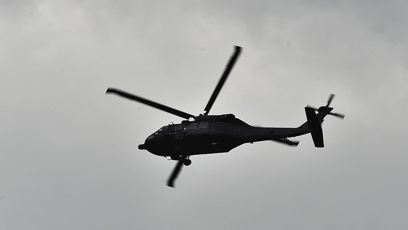 Se desploma un helicóptero del Ejército mexicano cuando fumigaba plantaciones de amapola