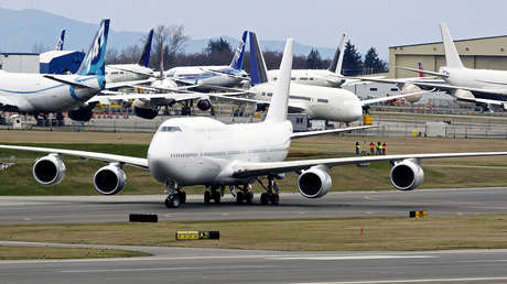 Ahora hasta podrá comprar un Boeing 747 en un comercio chino (FOTO)