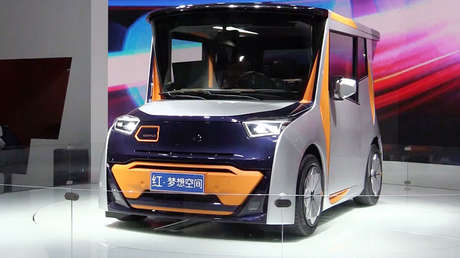 Video: Presentan un electromóvil del futuro para desplazarse por las megalópolis chinas 