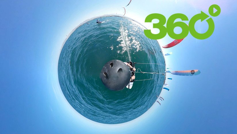 Kitesurfing en 360º: Así se vive una competencia extrema en las aguas de Omán  