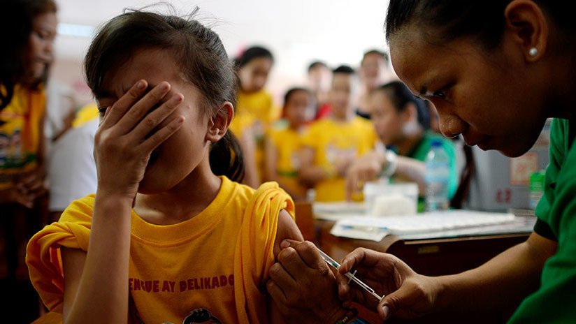 Filipinas se prepara "para el peor escenario" tras la vacunación de 733.000 niños contra el dengue 