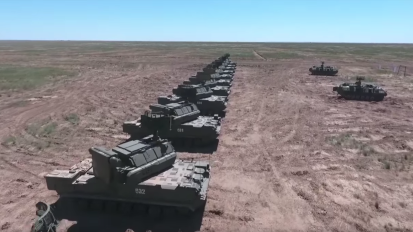 VIDEO: Rusia prueba los sistemas de misiles antiaéreos Tor-M2