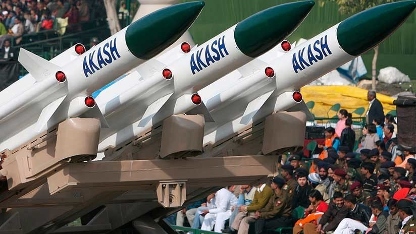 India prueba con éxito su misil antiaéreo Akash