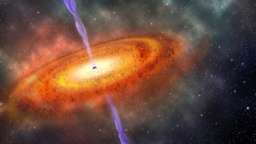 Hallan el agujero negro más antiguo jamás descubierto 800 millones de veces mayor que el Sol