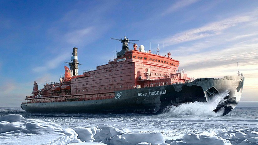 Conquistadores del Ártico: así es la flota de rompehielos más potente del mundo