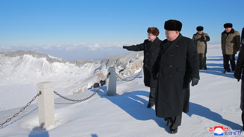Los medios norcoreanos afirman que Kim Jong-un "controla la naturaleza"