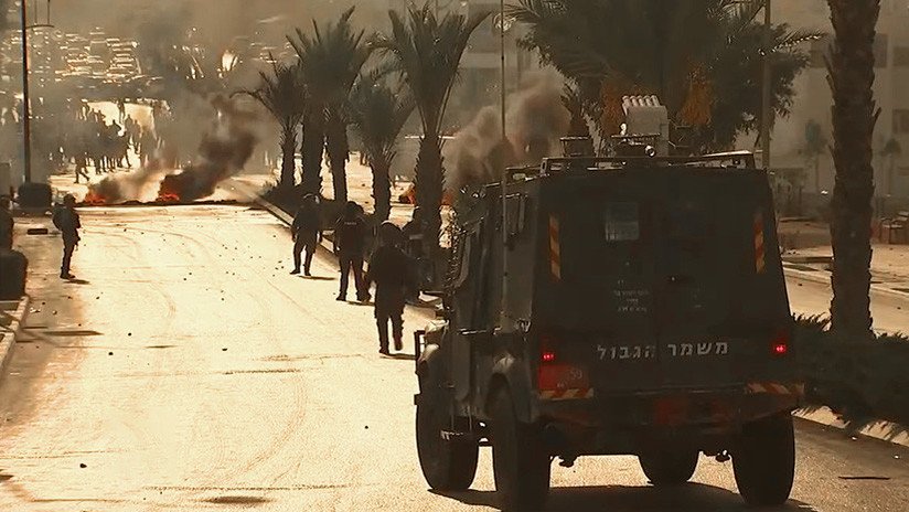 VIDEO: Protestas en la ciudad palestina de Ramala