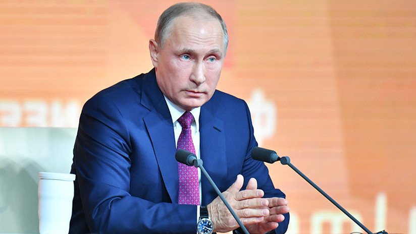 Putin: Detrás del tema de la injerencia en las elecciones de EE.UU. están los opositores a Trump