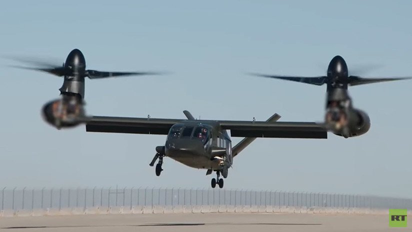 Despega para su primer vuelo el 'supercóptero' estadounidense, el convertiplano Bell Valor (VIDEO)