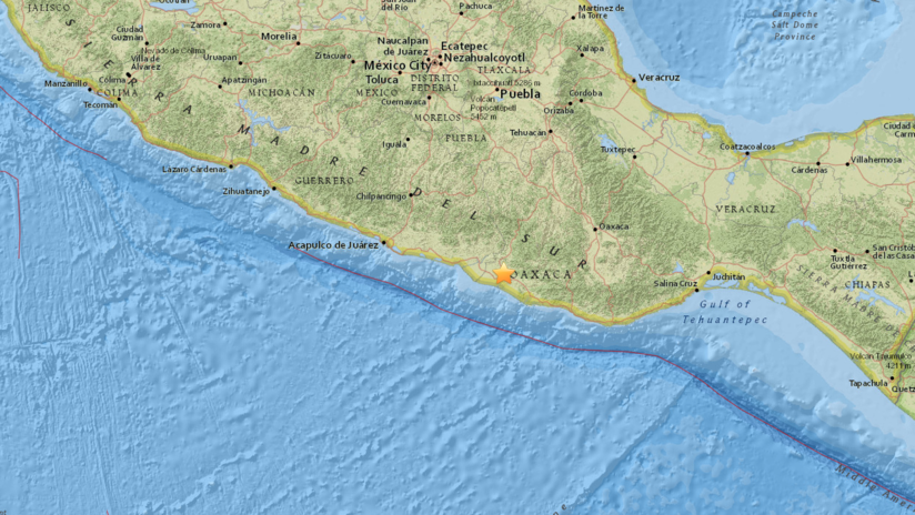 Se registra un sismo de magnitud 5,2 en México