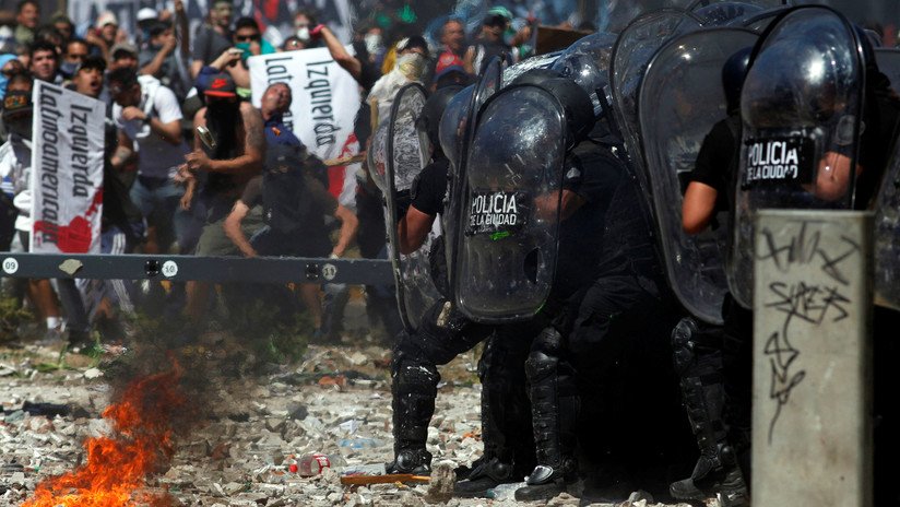 La CIDH manifiesta su "preocupación" al Gobierno argentino por la represión contra manifestantes