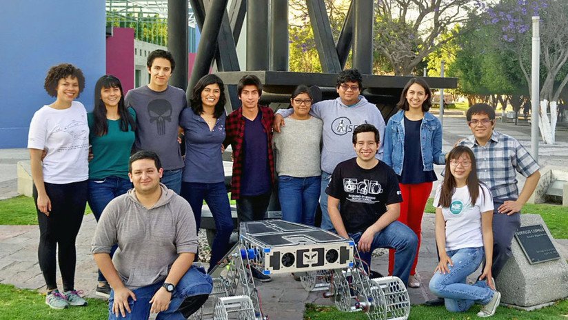 Estudiantes mexicanos diseñan un todoterreno para explorar Marte