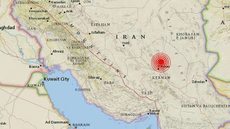 Un terremoto de 5,9 sacude Irán