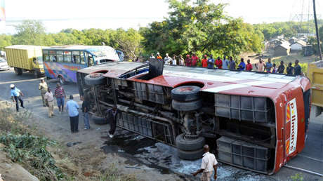 Un accidente de autobús en Kenia deja al menos 36 muertos 