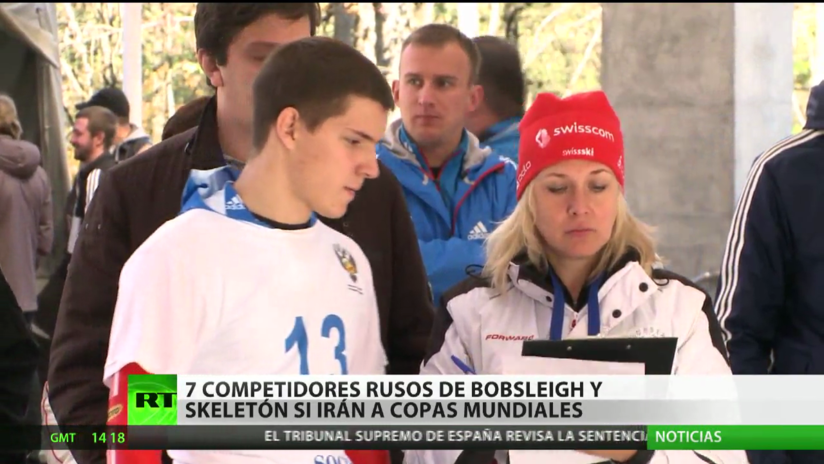 Siete competidores rusos de bobsleigh y skeletón sí irán a copas mundiales