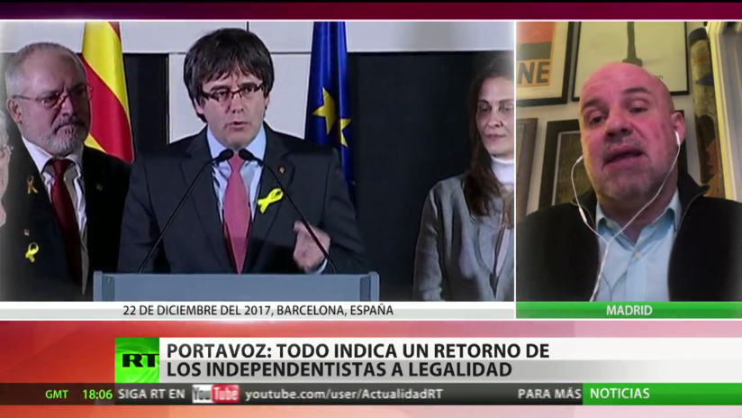 "Todo indica un retorno de los independentistas a la legalidad en Cataluña"