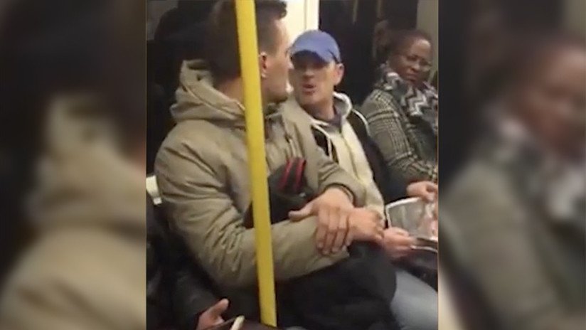 "¡Este es mi país!": ataque racista contra un italiano en el metro de Londres (VIDEO)