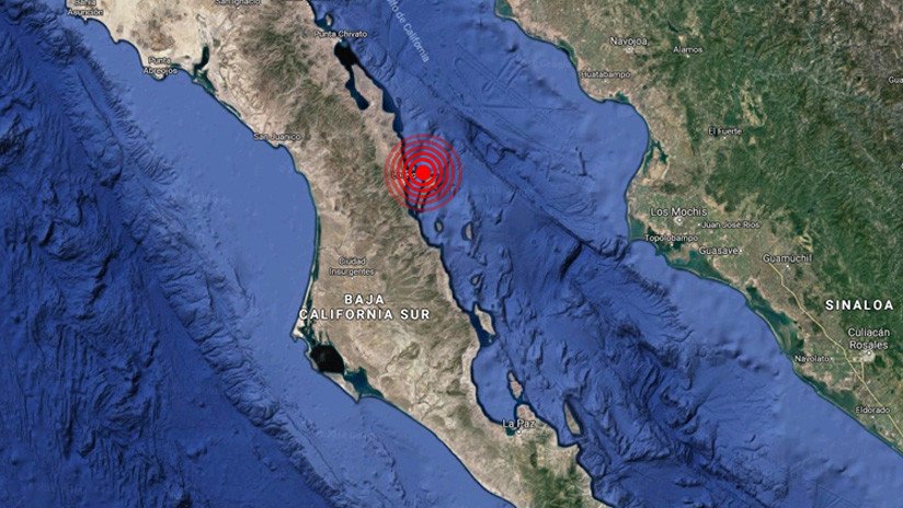 Sismo de magnitud 6,3 se registra en Loreto, México
