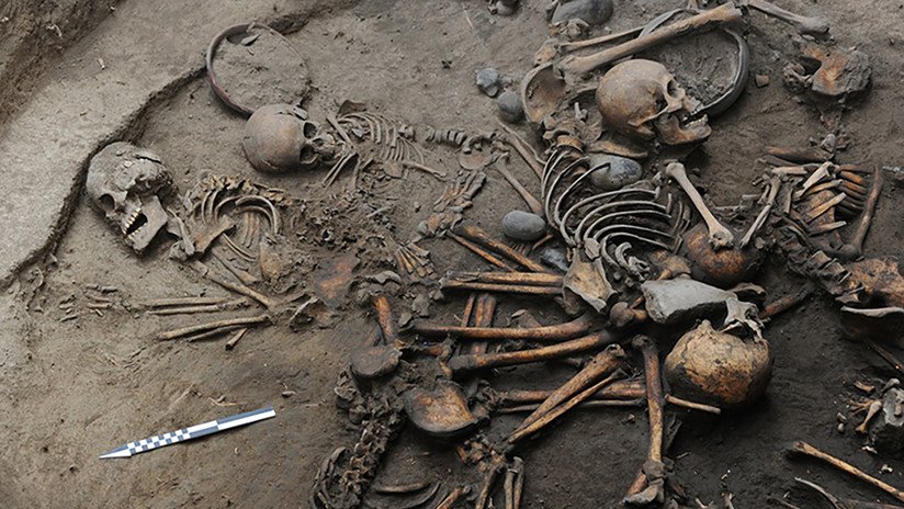 Encuentran en México restos humanos en una fosa de hace 2.400 años (FOTOS, VIDEO)