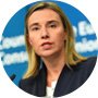 Federica Mogherini, alta representante de la Unión Europea para la Política Exterior y de Seguridad