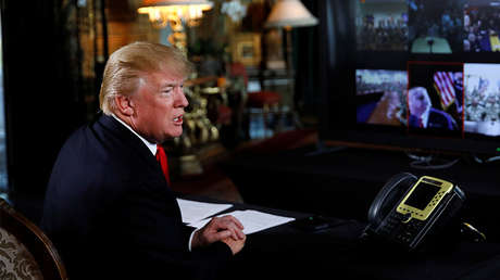 Trump desea un Feliz Año Nuevo a sus "odiadores"